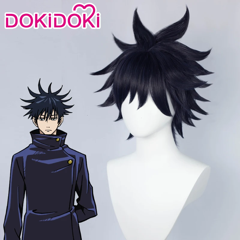 Dokidoki Парик для косплея аниме парик джутсу кайсу хигуми Megumi на Хэллоуин Wig Jujutsu