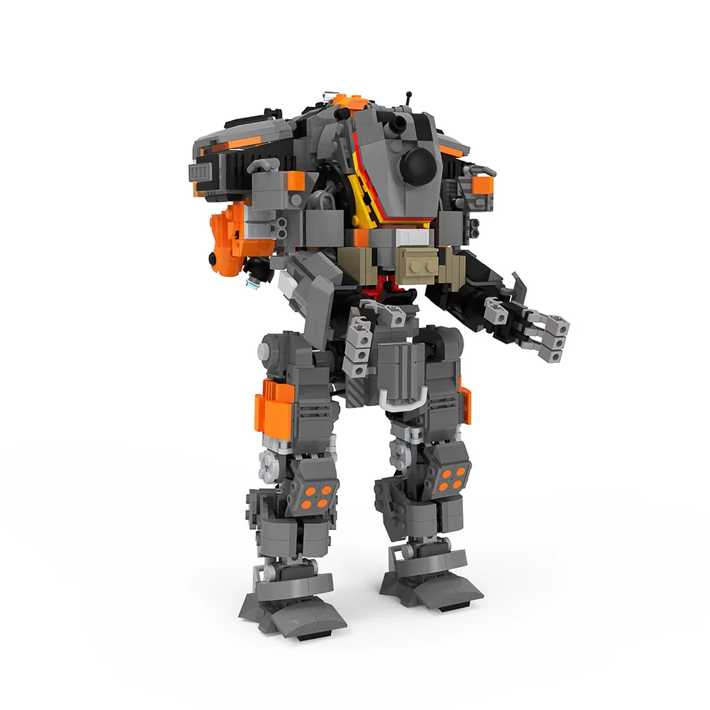 

Двойной робот-конструктор MOC-39614 Kane's Scorch Titan Titanfall, сборные блоки, Детская деталь, декоративная игрушка, подарок на день рождения