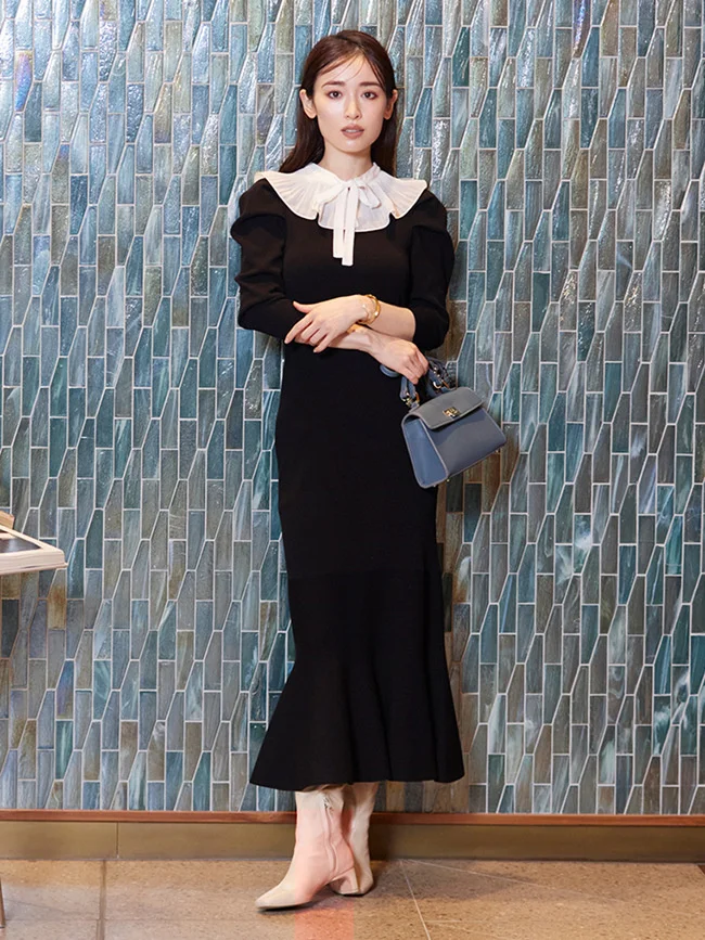 

Трикотажное платье-Русалка Jinyazi, Осень-зима 2021