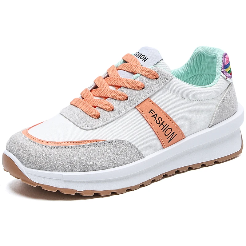 Женские разноцветные крутые кроссовки Женская Вулканизированная Обувь На