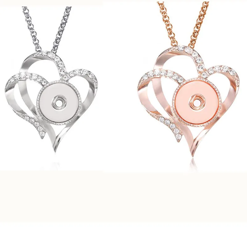 Женское Ожерелье с цветными кнопками колье металлическим цветком в форме сердца