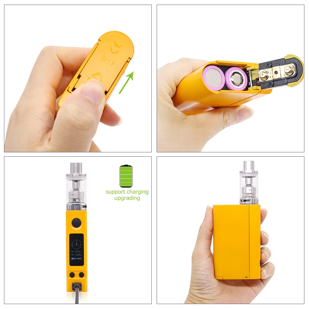 Набор для вейпа Joyetech eVic VTC с атомайзером 4 мл Ni/Ti/SS316/TCR|Системы нагревания табака и