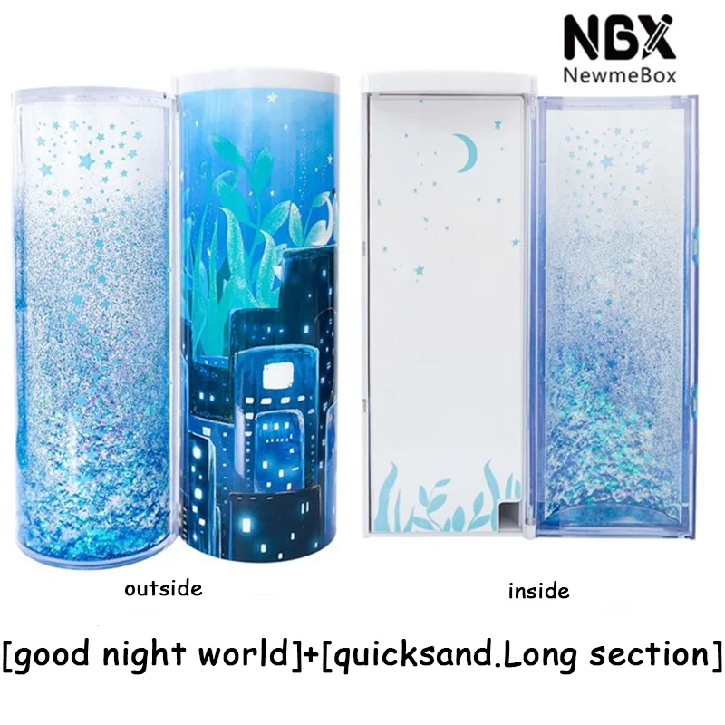 NBX зыбучий песок полупрозрачный креативный Многофункциональный цилиндрический