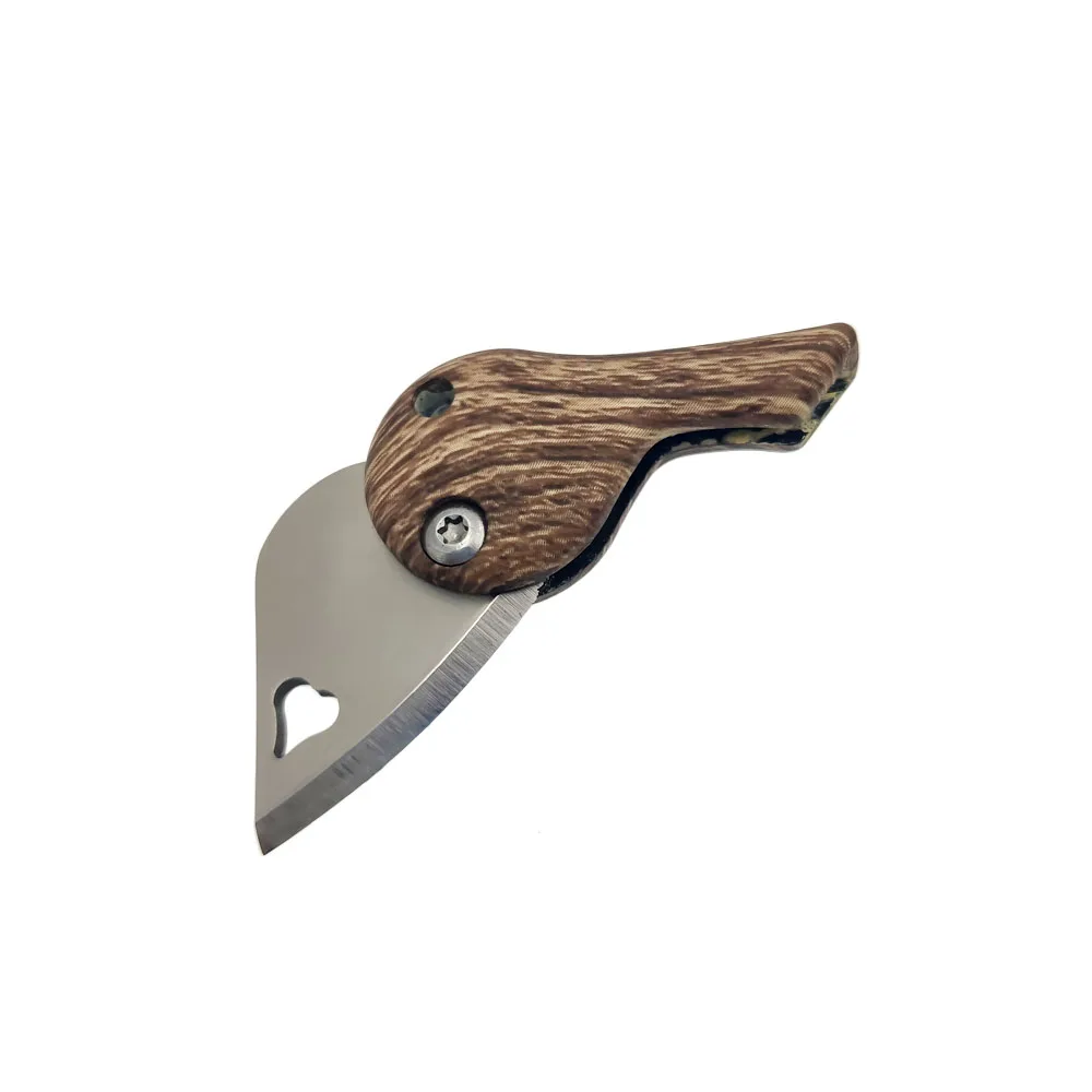 Карманный декоративный подвесной мини нож doбели без блокировки с ручкой из АБС