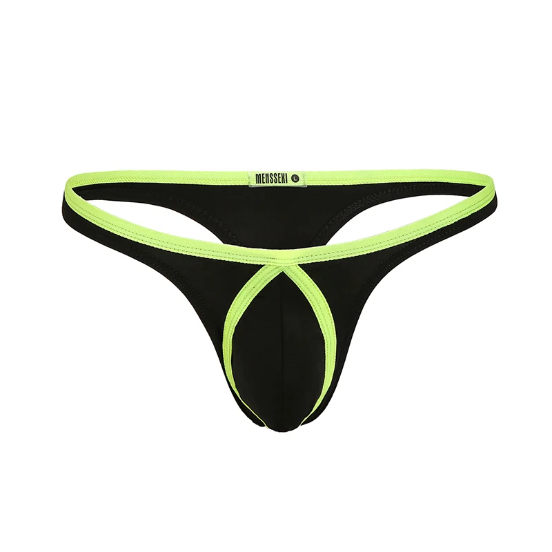 4 шт./лот Мужские дышащие стринги с низкой посадкой Т образные Гей сексуальное