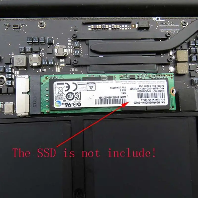 Плата расширения NVMe PCIe M.2 SSD для Macbook Air 2013 2014 2015 | Компьютеры и офис
