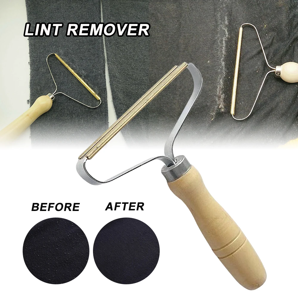 Переносное средство для удаления ворса Одежда Fuzz Ткань бритва щетка инструмент