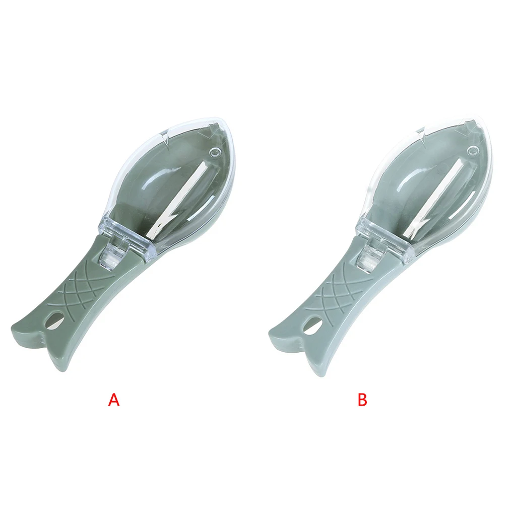 Пластиковый очиститель чешуи рыбы скребок для чистки вручную морепродуктов