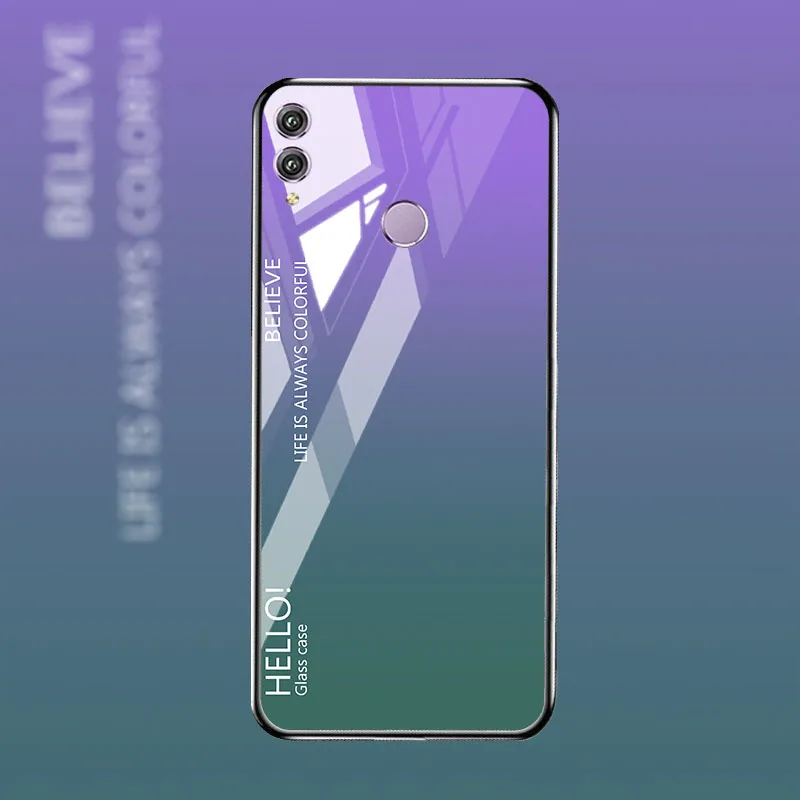 M060 Honor 8X чехол для huawei Honor 20 10i 8A 7C 7A 10 8 9 Lite 8C 9x Max Play чехол s Закаленное Стекло для huawei P20 P30 Lite Pro крышка - Цвет: M060