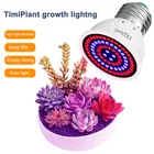 Phytolamp для растений E27 SMD 2835 синий и красный цвета терапии растут светильник полного спектра, для теплицы для рассады Гидропоника растений систем