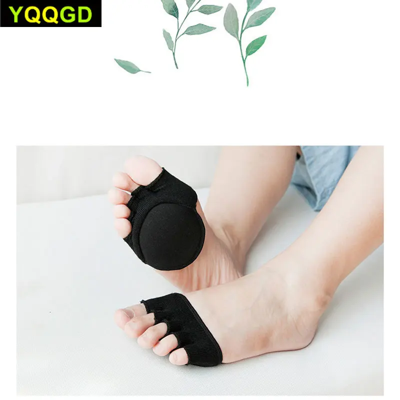 1 пара носки хлопчатобумажные Нескользящие Для женщин Носок гетры носок отделяя