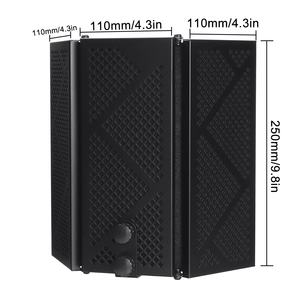 

5/3 Panels Foldable Microphone Acoustic Isolation Shield Acoustic Foams Panel Studio Recording Live Broadcast Audio Accessories