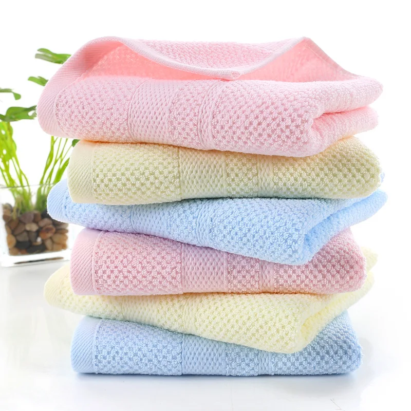 

2021 household wash towel solid color towel