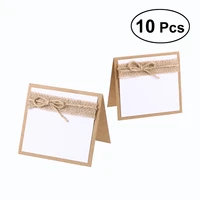 10pcs guest party name table place cards for shabby chic rustic wedding