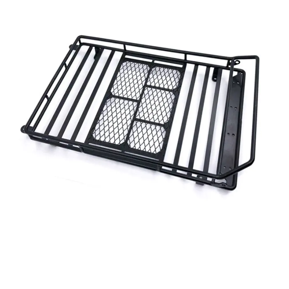 Metal Roof Rack Luggage Carrier with 36 LED Spotlight bar For 1/10 RC Crawler Traxxas Trx4 RC4WD Wrangler Axial Scx10 | Игрушки и хобби