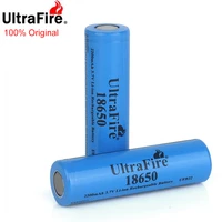 ultrafire 100%18650 original battery 2200mah 3 7v high quality brc18650 li ion recargable battery for flashlight toy e cigarette