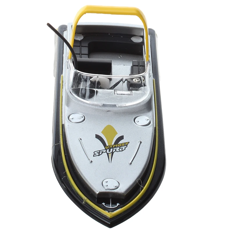 Miniature Mini 3352 RC Boat Radio Remote Control Yellow Kid Toy | Игрушки и хобби