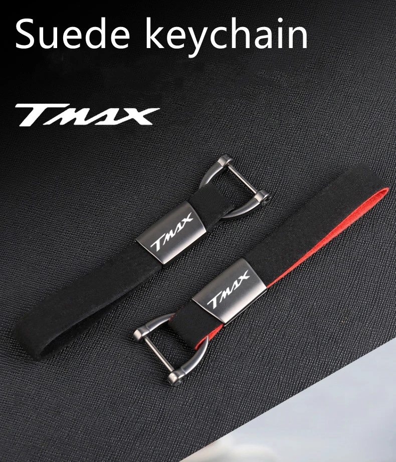 

Premium suede motorcycle keychain key ring For Yamaha T MAX 530 2012-2015 Tmax 500 T-MAX 560 tmax560