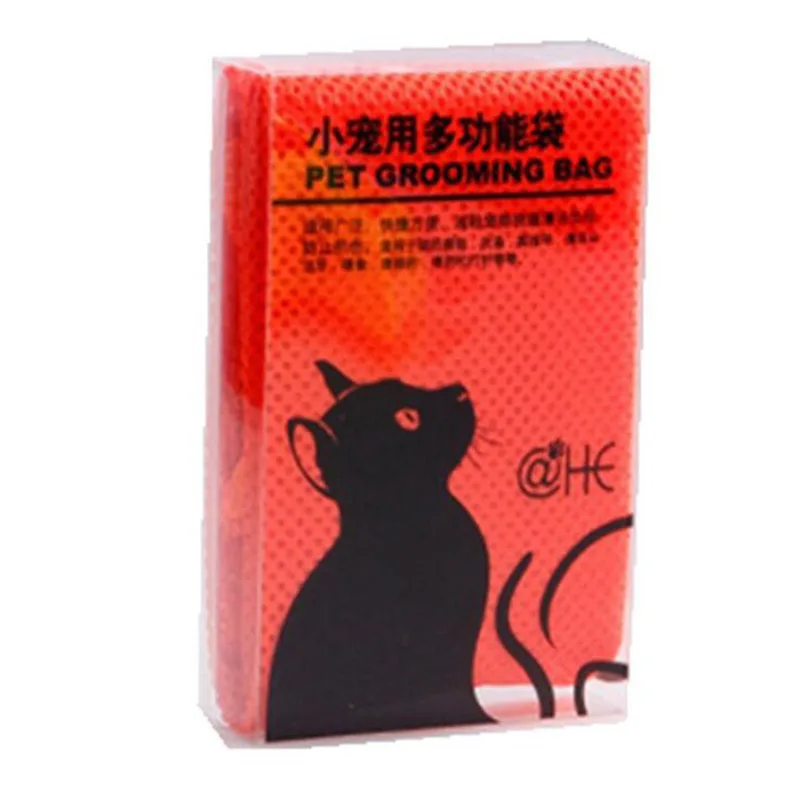 Лидер продаж Сетчатая Сумка для ванны ухода за кошками регулируемые сумки мытья