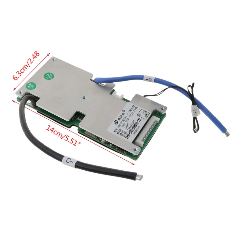 

2021 New 13S Lithium Battery Protective Board BMS 30A Polymer With Bluetooth-compatible