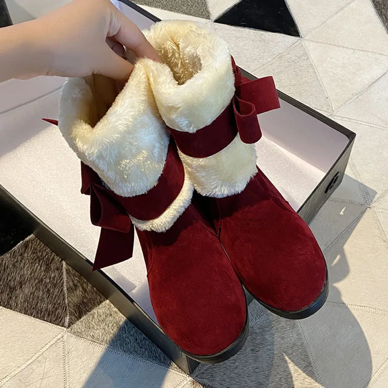 Размер 34-43 зимние сапоги для женщин ношения двумя способами меховые женские