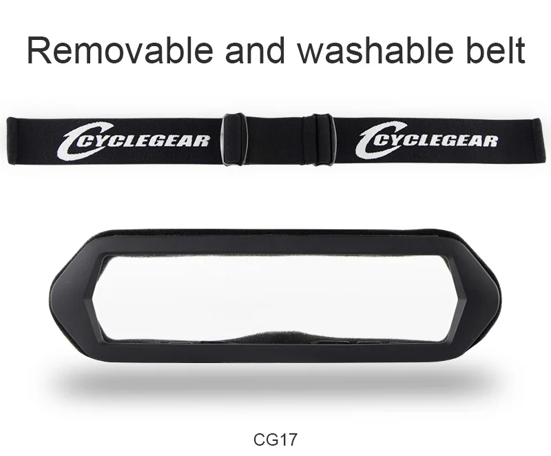 Cyclegear CG17 Мотоцикл MX внедорожные мотокросса очки солнцезащитные очки шлем маска гоночная мото велосипед Верховая езда анти-противотуманные очки