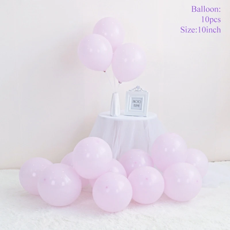 Macaron Balon 3 Taoup детская прозрачная коробка для хранения воздушных шаров с днем рождения принадлежности для детского душа сувениры бумажная картонная коробка подарочная упаковка - Цвет: Macaron Balon 3