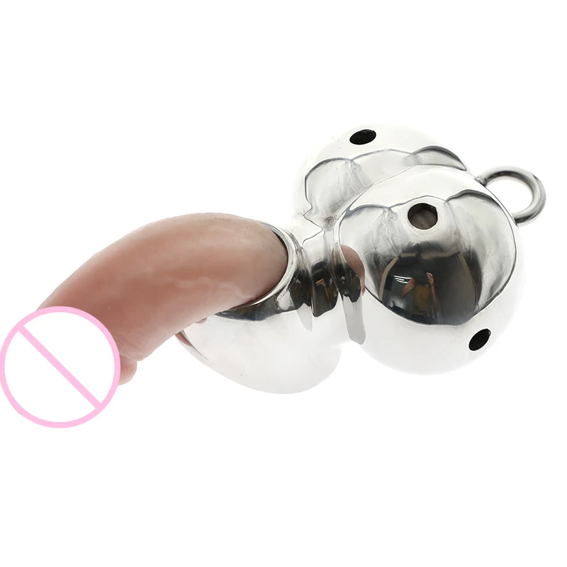 Кольцо на пенис для подвешивания в мошонку из нержавеющей стали | Красота и