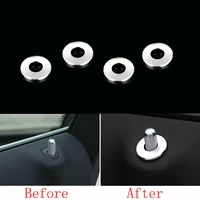 pin cover trim door lock rings replacement accessories for mercedes benz c e glc class w205 high quality