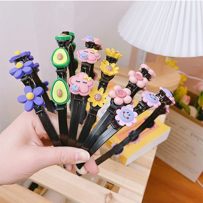 

Lovely Hair Clip Cartoon Diademas Girl's Hair Band Fashion Hair Accessories Summer Children Hairpin Flower Hair Ornaments Girls