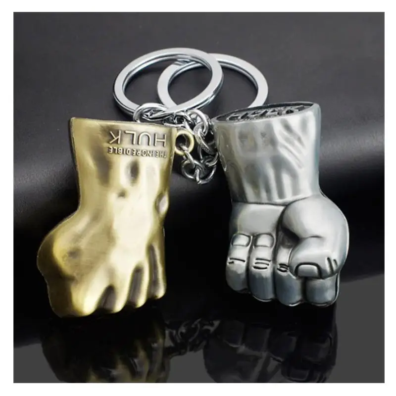 

Металлический брелок Халк ручной стиль