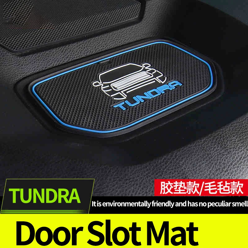 

Противоскользящий коврик для Toyota TUNDRA 2014-2020, Противоскользящий коврик для салона, нескользящий коврик с отделением для ворот, подставки для ...