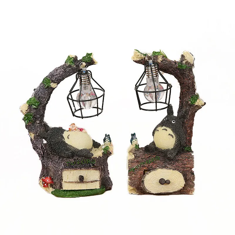 

Tonari no Totoro My Neighbor Totoro Miyazaki Hayao Ghibli Sleeping Under Tree Drawer Living Room Ornaments Miniature Models