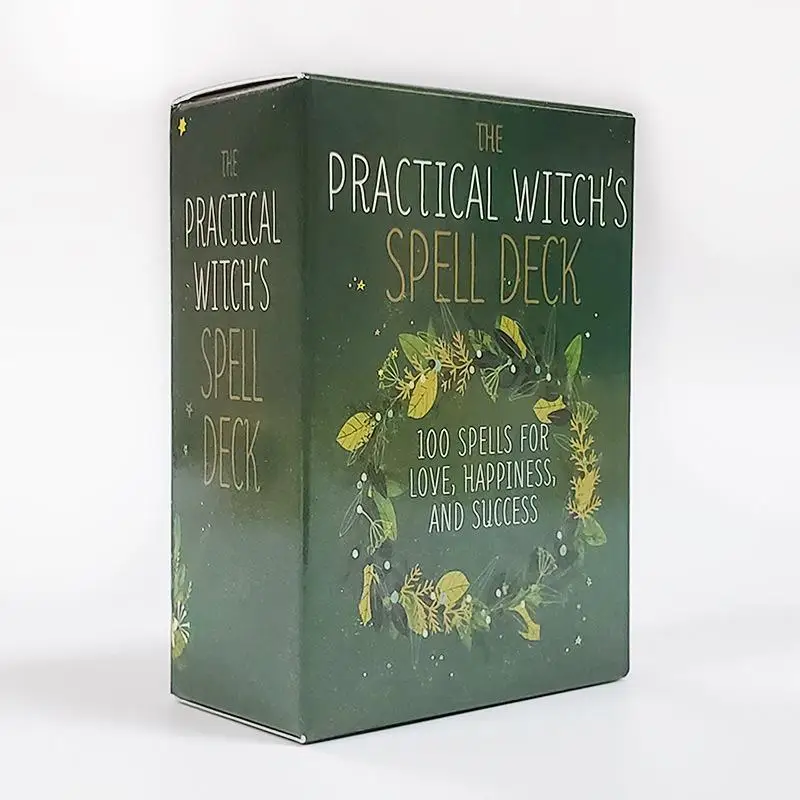 

The Practical Witch's Spell Deck Oracle Tarot Cards Divination Decks Entertainment Party Board Game Fate Card