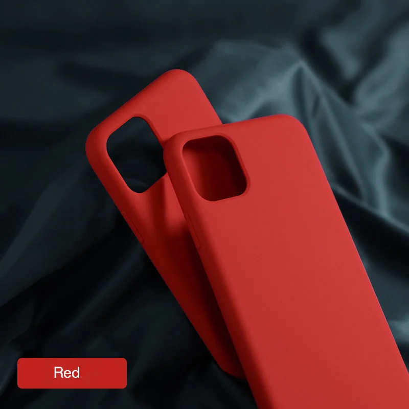 Чехол Arvin для iPhone 11 Pro Max, чехол из жидкого силикона, мягкая подкладка из микрофибры, толстый чехол для iPhone 11 Pro