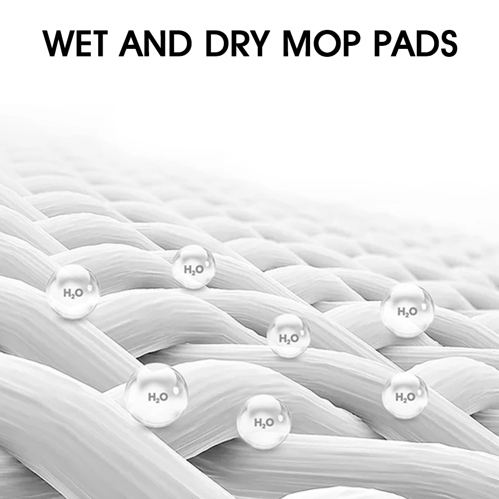 

Rechargeable Mopping Machine with 2 Pairs Pads Floor Sweeping Robot 2 In 1 Dry and Wet Use Robot Mop Automatic Floor Cleaner