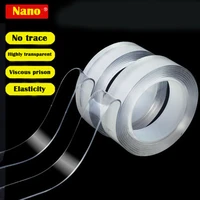 1235m double sided tape nano tape reusable waterproof wall sticker non marking and washable self adhesive transparent tapes