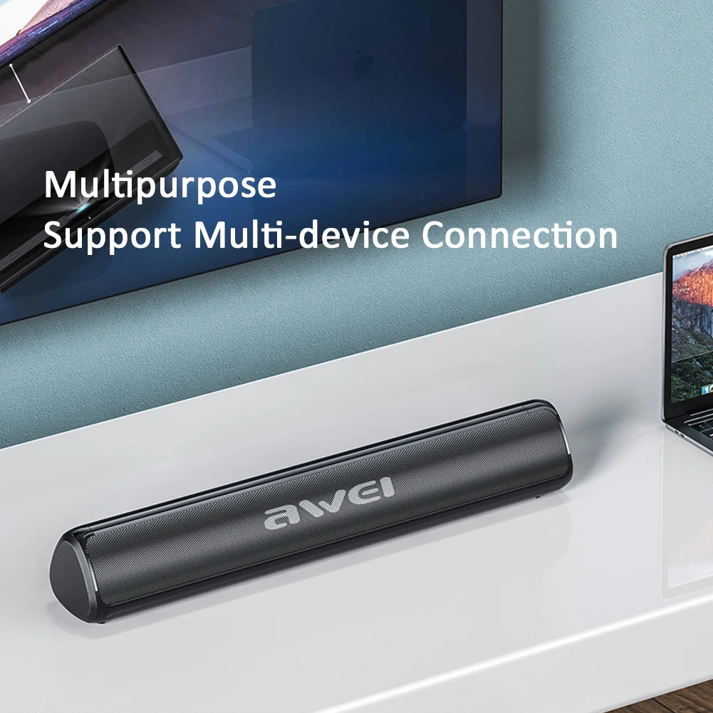 

Y333 TWS Bluetooth-compatible Speaker Portable Home Party Music HiFi Music Super Bass Sound Waterproof Wireless Connect