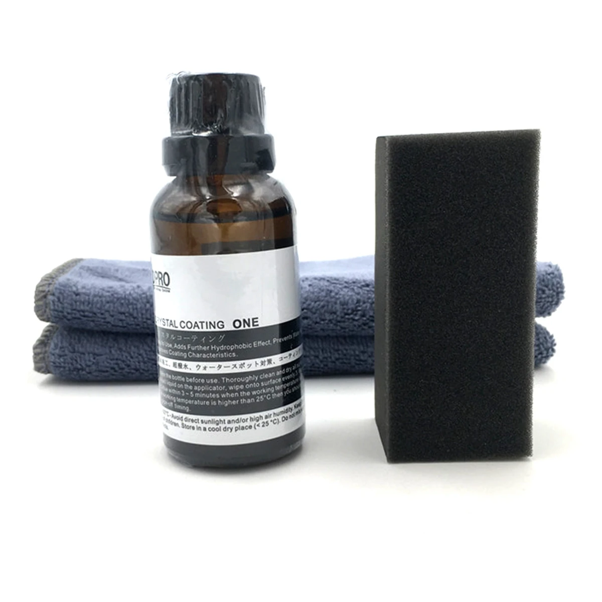 Crystal No.1 Coating Кристалл № 1 Набор покрытий быстрое покрытие разбрызгивание воды противообрастающее высокая гладкость гладкая вода покрытие агент для одного автомобиля - Цвет: Crystal No.1 Coating