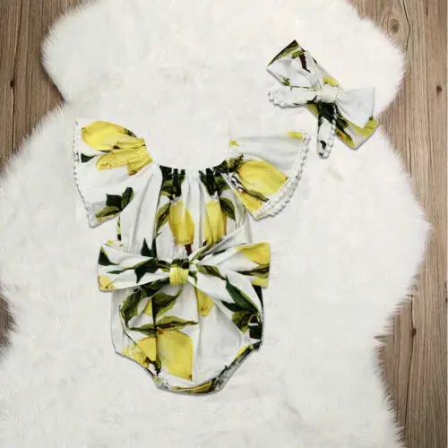 Боди без рукавов + повязка на голову для маленьких девочек 0-18 месяцев | Мать и