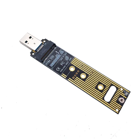 Переходник PCI-E/USB 3,1, M.2 NVME SSD/USB 3,0, 10 Гбит/с, USB 3,1 Gen 2, для Samsung 970, 960, Intel