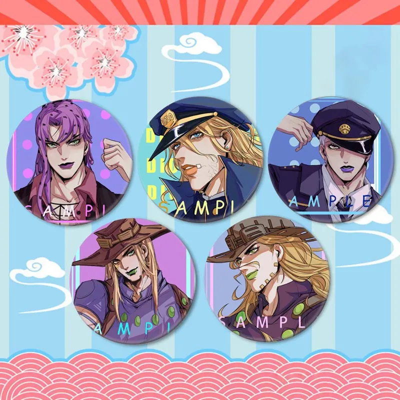 JoJos Необычные Приключения аниме Jotaro Kujo Jonathan Joestar Joseph Giovanna Guido Mista Dio Brando