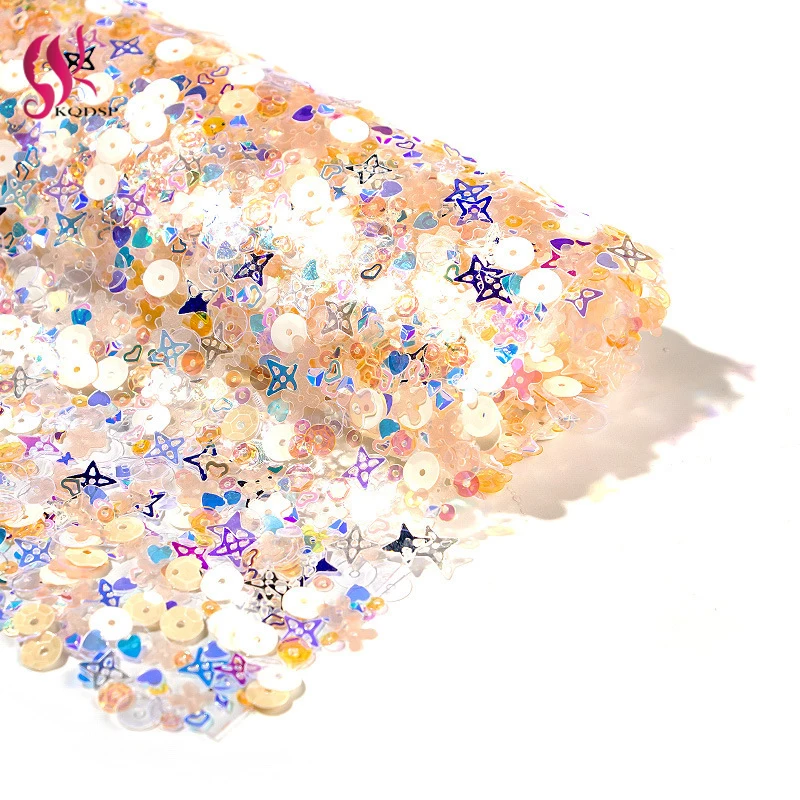 

Luxury Glitter Silicone Foldable Nail Art Practice Table Mat Pad Sequin Design Washable Beauty Care Salon Equipment Manicure 1Pc