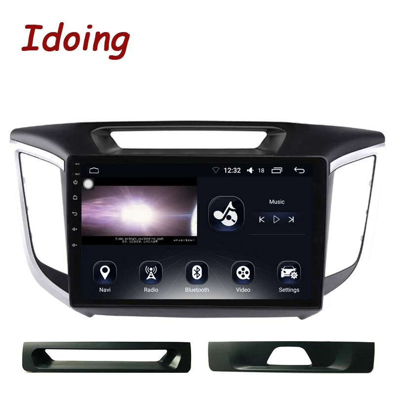 Idoing 10 2 &quotАвтомобильный Android Радио мультимедийный плеер для Hyundai Creta IX25 ix25 2014 4G + 64G