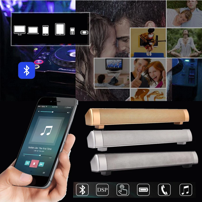 3 цвета портативный Bluetooth динамик беспроводные музыкальные колонки пульт