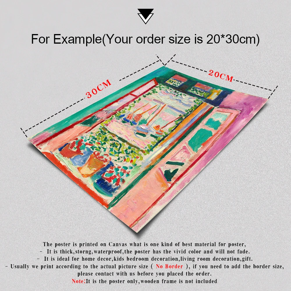 

Henri Matisse Retro Posters And Prints Abstract Landscape Wall Art Vintage Canvas Painting Pictures For Living Room Home Decor