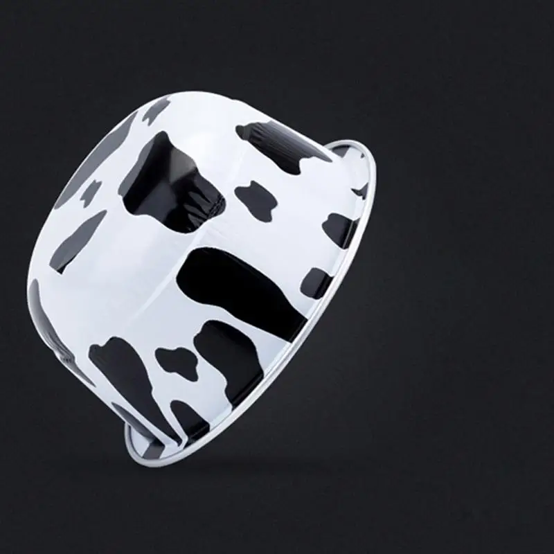 20pcs Cake Cup Lids Cow Grain Aluminum Foil Durable Dessert Pudding for Home Baking Kitchen Accessories | Дом и сад