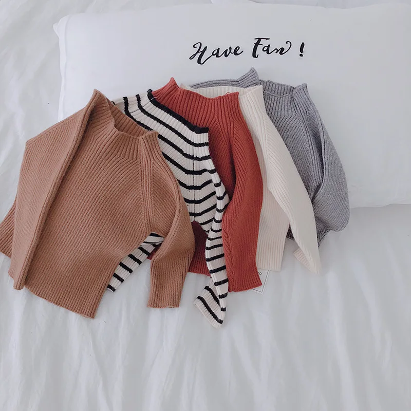 2019 новая рубашка для девочек на весну и осень Детская с подкладкой Корейская