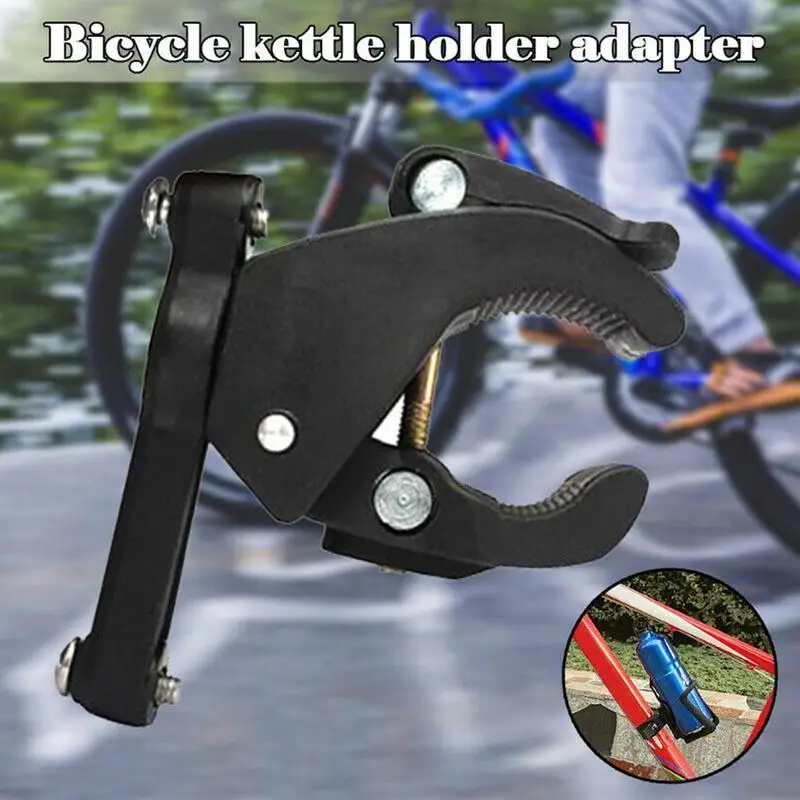 Plastic Bicycle Water Bottle Cage Holder Cycling Handlebar Accessories For Bike Universal Clamp Riding Rack Mount B4B4 | Спорт и