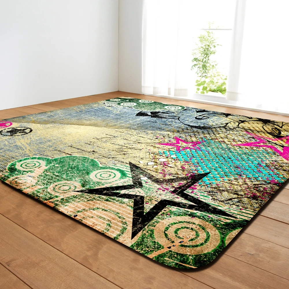 Объемные большие декоративные коврики для гостиной спальни коридора